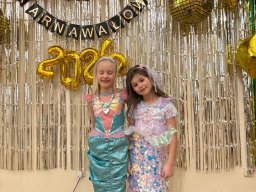 Bal karnawałowy na Zamku w Toszku klas 1b, 1c, 2c